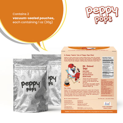 PEPPY POPS JALAPENO CHEESY ROASTED FOXNUTS - Pride Of India