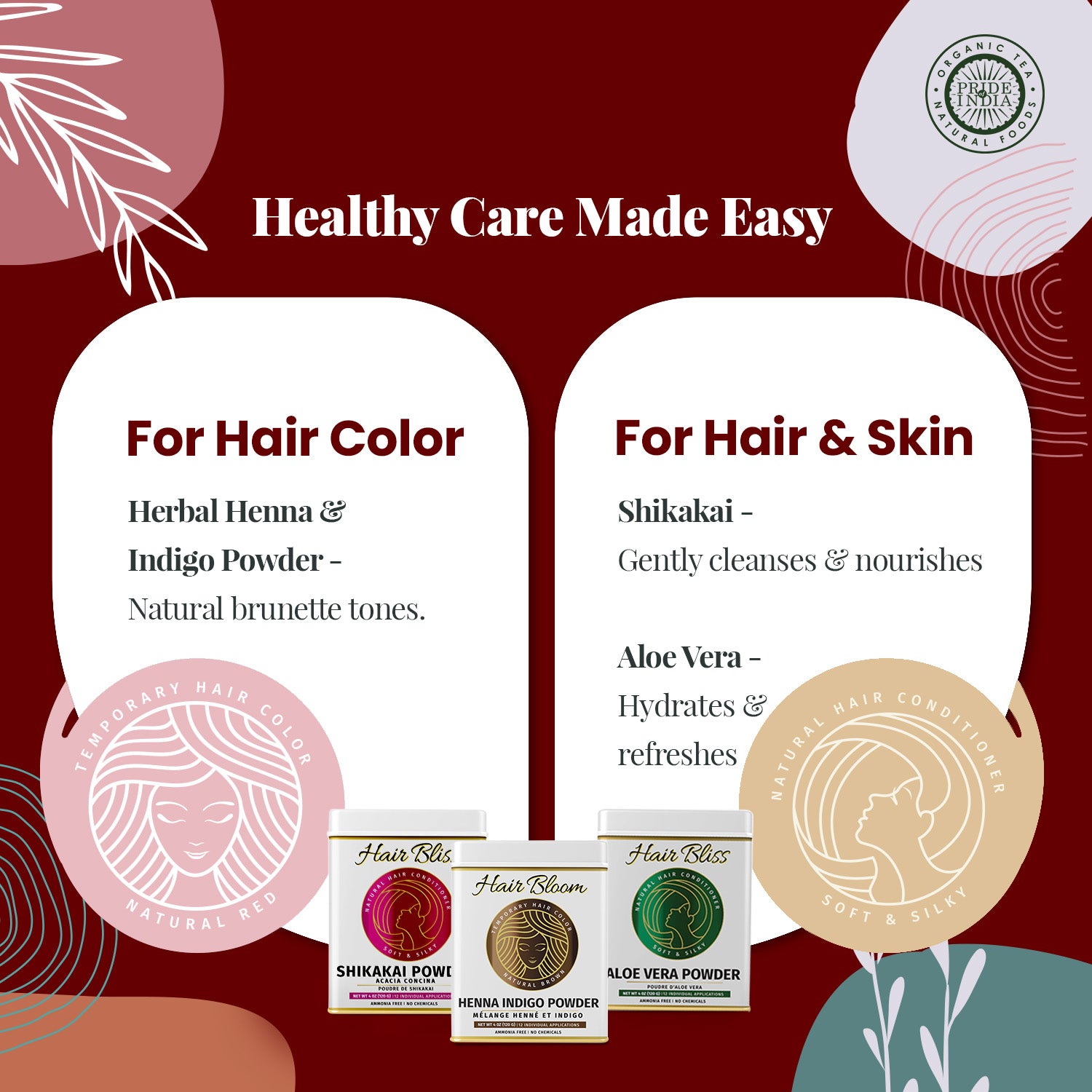 Nature’s Hair Harmony - Pride Of India