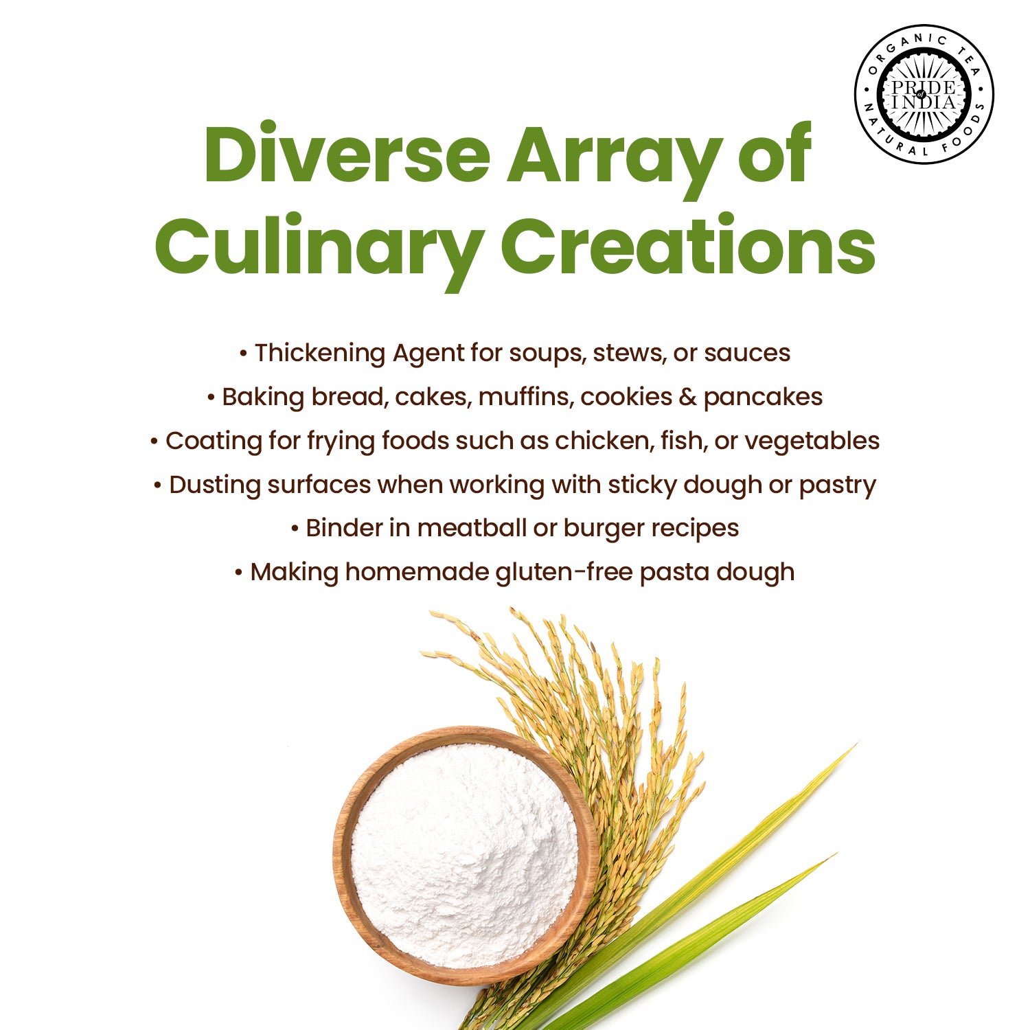 White Rice Flour - Pride Of India