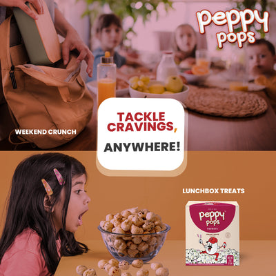 PEPPY POPS CREAMY ONION ROASTED FOXNUTS - Pride Of India
