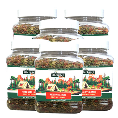 Backpack Bistro Dehydrated Mixed Vegetables 7.05 oz (200 g) - Pride Of India