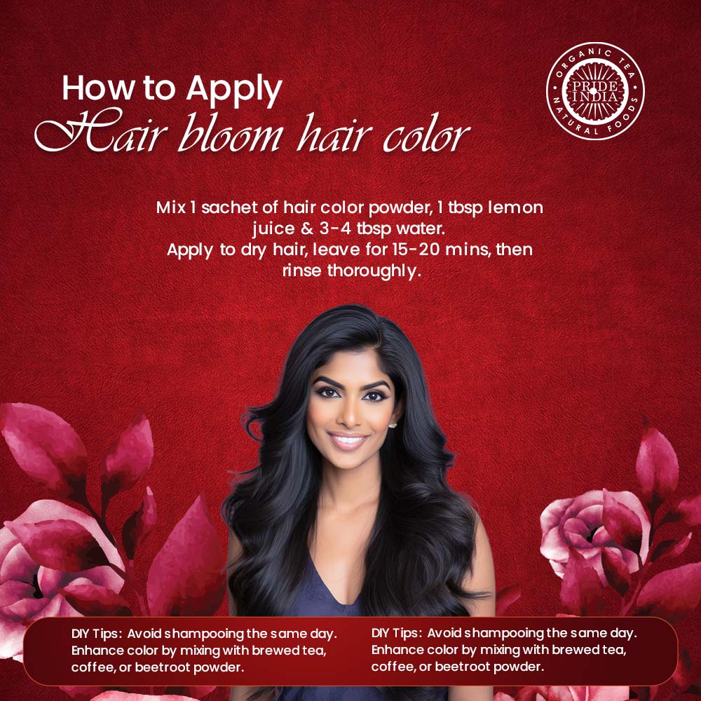 Herbal Hair Color & Care Combo - Pride Of India