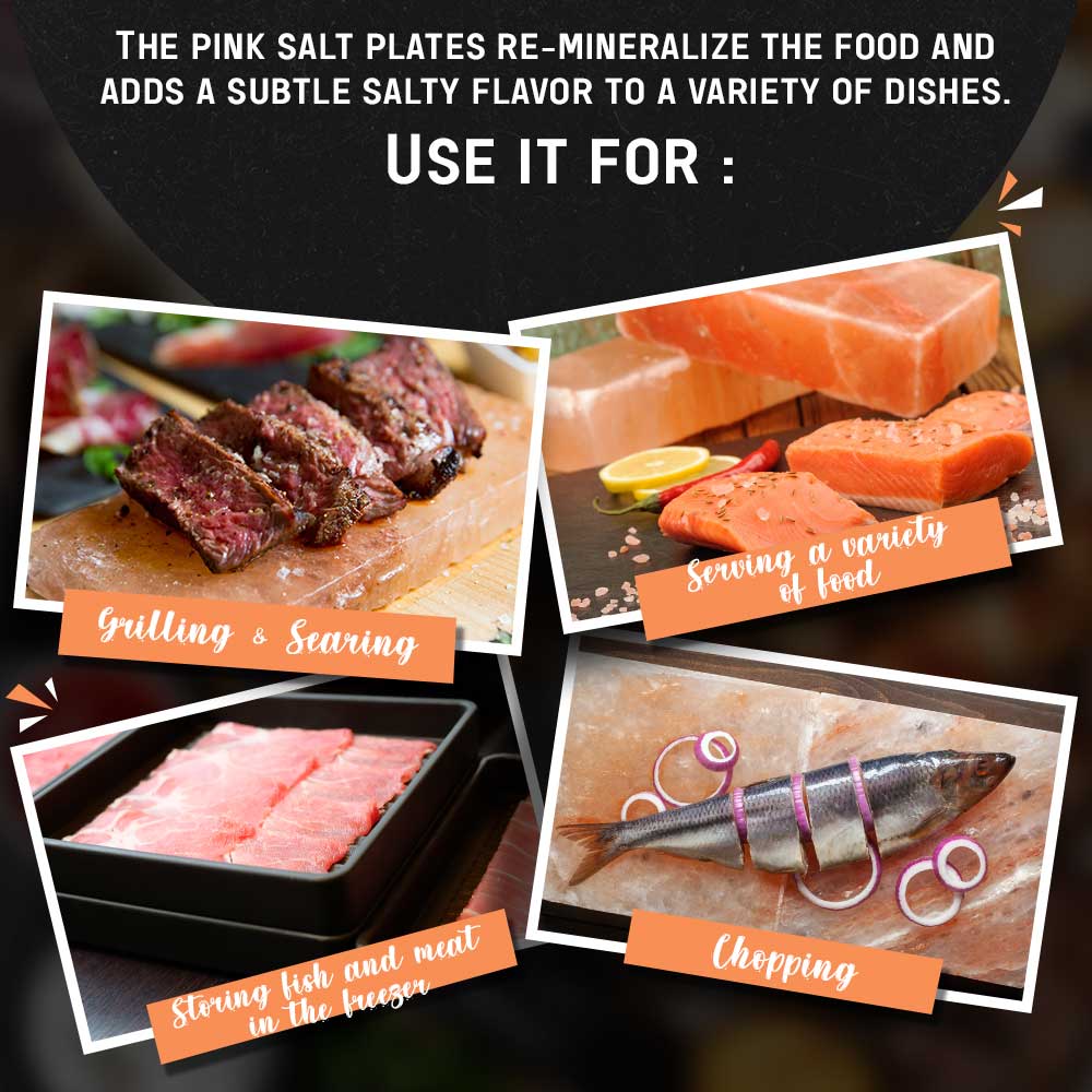 Himalayan salt plate cooking best sale