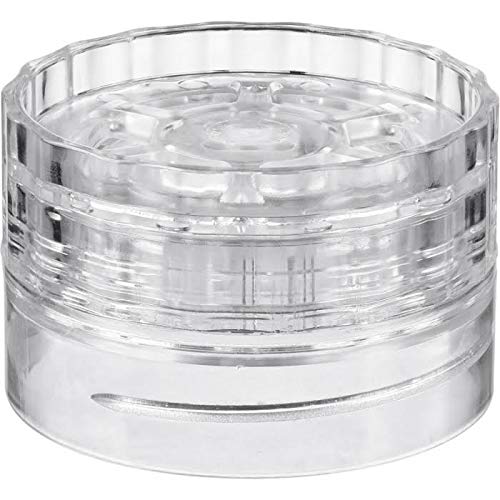 Clear Plastic Spice Jars w/ Easy Dispense Dual Sifter Caps - B1G1 Free