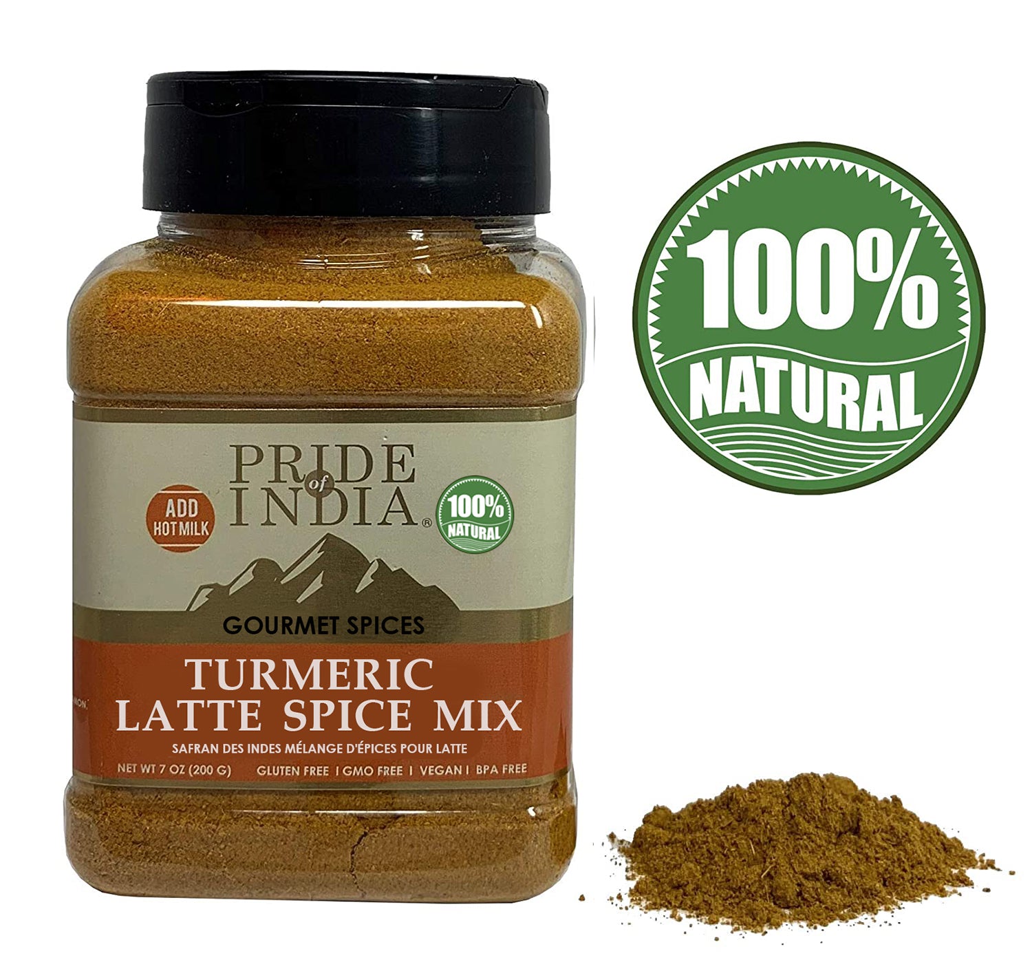 Gourmet Turmeric Latte Tea Spice Mix - Pride Of India